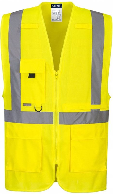 Paris Executive Vest maat Large, Yellow