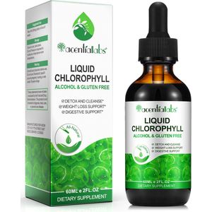 Chlorophyll | Detox | Helpt bij afvallen | Ondersteuning voor de maag