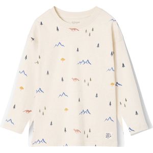 Vertbaudet T-shirt met lange mouwen en print voor jongens