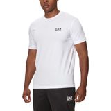 Emporio Armani EA7 - T-shirt - Wit - Katoen