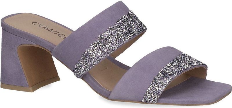 Caprice - Muiltjes - Zwart - Leer - G-wijdte