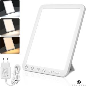 Equivera - Daglichtlamp - Lichttherapielamp - 15.000 lux - Instelbare Kleurtemperaturen