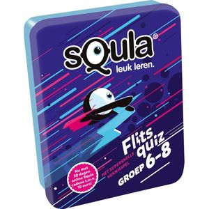 Squla Flitsquiz - Groep 6/7/8: Test je kennis in dit flitsende kaartspel!