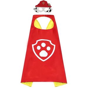 High Way Patrol Cape Marshall - Carnavalskleding kinderen - Kostuum - Verkleedpak Kind - Verkleedkleren - Verkleedkleding - Masker - Paw Pak