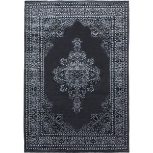 Pochon - Tapijt Marrakesh - Grijs - 230x160x1,2 - Vloerkleed - Oosters - Hoogpolige Vloerkleed - Rechthoekige Tapijt - Rechthoekige Vloerkleed