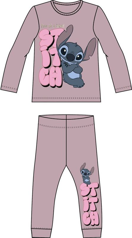 NAME IT - NMFOLINA STITCH LS NIGHTSET WDI - Pyjama - Violet