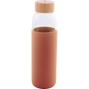 Point-Virgule - Glazen drinkfles - Bamboe - Koper - 580 ml