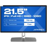 JAPANNEXT - JN-IPS2152FHDR-C65W-FLD-T - Touchscreen Monitor - Wit - 21.5 inch - Full HD (1920x1080)