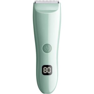 CHIWIN Tondeuse - USB-oplaadbare Baby & Mannen Keramische Haartrimmer – 2 Kammen, LCD-display, Stil (±45 dB), Waterdicht