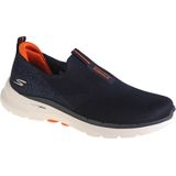 Skechers Go Walk 6 216202-NVOR, Mannen, Marineblauw, Sneakers,Sportschoenen, maat: 42,5