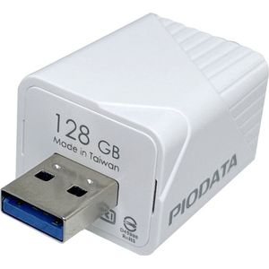 Back-up foto's en video terwijl je telefoon oplaadt iXflash CUBE 128GB USB-A PioData