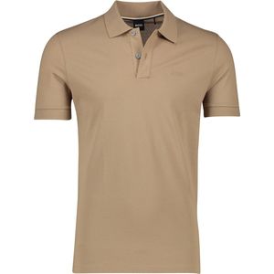 Hugo Boss poloshirt korte mouw bruin