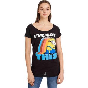 Minions - I've Got This Dames T-shirt - S - Zwart