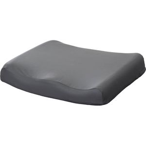 MultiMotion rolstoelkussen / zitkussen dubbellaags 7 cm - Een laag high density foam en een laag memory foam - Rolstoel kussen met afneembare PU hoes met bevestigingsclip