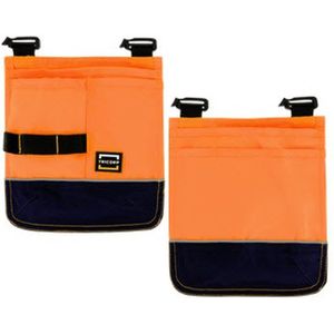 Tricorp Swingpockets Bicolor High Vis 3004 - Fluor oranje | Donkerblauw - One size