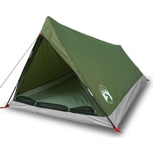 vidaXL - Tent - 2-persoons - waterdicht - olijfgroen