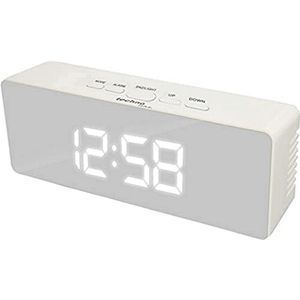 Wecker mit Spiegel-Display und Innentemperaturanzeige