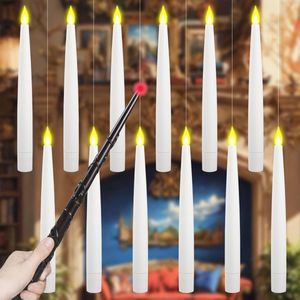 12 LED Kaarsen met Afstandsbediening - Vlamloze Decoratie voor Binnen - Drijvende Kaarsen voor Slaapkamer, Woonkamer en Keuken