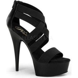 Delight-669 black - (EU 36 = US 6) - Pleaser