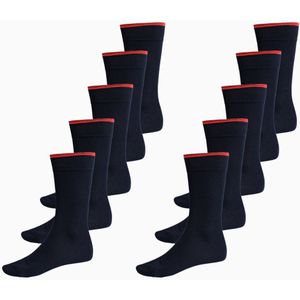 Bamboo Sokken Sneaker Marine Blauw BAMLUGA 10-pack 39-42