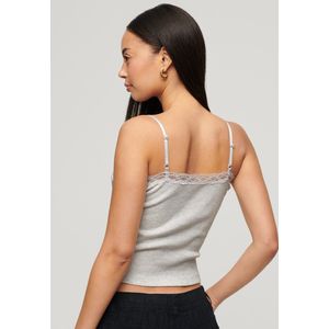 Superdry - Essential camitopje met kanten boord - Dames - Vesten