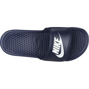Nike Benassi JDI Slippers Heren - Midnight Navy/Windchill