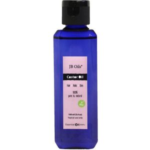 JB Oils® Castor Olie – Castor Oil – Wonderolie – Rinicus olie - wimperserum - haarolie - 100 ml