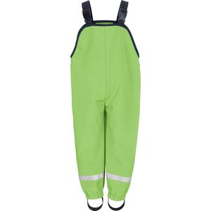 Playshoes - Softshell broek met bretels voor kinderen - Groen - maat 86cm