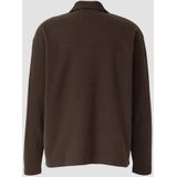 s.Oliver - Sweatshirt - Zwart - Relaxed Fit - Hoge Hals