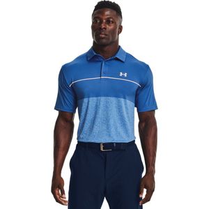 Under Armour Playoff Polo 2.0-Victory Blue / / Rush Red Tint
