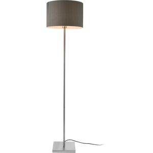 Vloerlamp staande lamp Coimbra 151xØ38 cm E27 grijs
