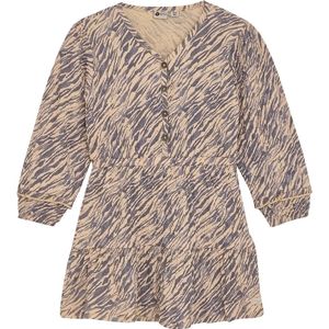 Daily7 - Jurk Animal Daily7 - Sand - Maat 128