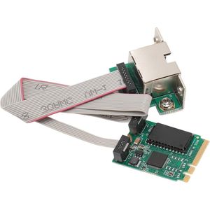M.2 A+E Key 2.5G Ethernet-adapter RJ45 Gigabit Ethernet-netwerkkaart RTL8125B voor Windows 7 8 8.1 10 Server 2008 2012 2016 voor Linux - snelle netwerkverbinding
