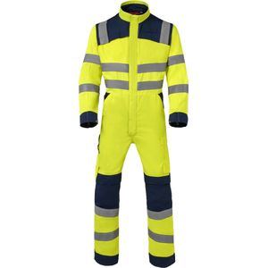HAVEP Overall High Vis 20445 - Fluo Geel/Marine - 64
