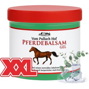 Vom Pullach Hof Pferdebalsam Gel 500 ml - Paardenbalsem voor Spieren & Gewrichten - Verfrist en Stimuleert Doorbloeding