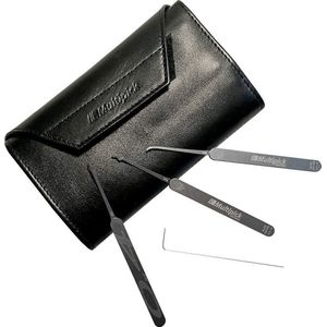 Lockpick set Elite 29 Professionele Dietrich Set 29 delen 04 + 06 mm Made in Germany - Sloten kraken - Lock Picks - Spanner - Lock Picking - Pickset - Lockpicking Kit Lockpick set