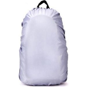 (Licht)Grijze 35 Liter Regenhoes - Travelbag - Rugzak Regen Cover - Backpack Beschermhoes - Uniseks