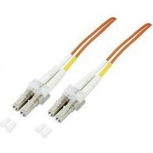 EFB Elektronik O0312.5 Glasvezel Optische vezel Aansluitkabel [1x LC-stekker - 1x LC-stekker] 50/125 µ Multimode OM3 5.00 m
