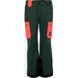 WATTS - X-Elipse - Skibroek - Groen - Fluoro Roze - Dames