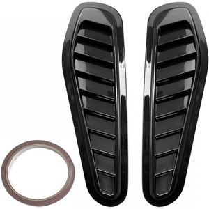 Ventilation openings for Air intake - Waterproof Decorative Air Outlet Grille for Bonnet Ventilation in Most Cars