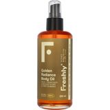 Freshly Cosmetics - Golden Radiance - Natuurlijke Lichaamsolie - 200 ml - Verstevigend en Anti-Striae