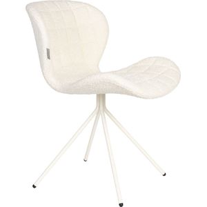 Zuiver OMG Eetkamerstoel Soft Off White - Set van 2