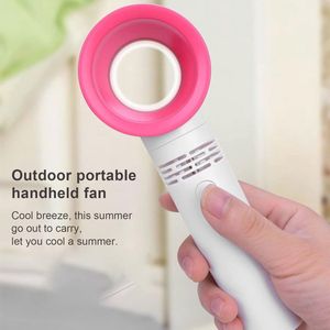 Mini Bladloze Ventilator voor Wimperverlenging - Draagbare USB Oplaadbare Handheld Koeldroger