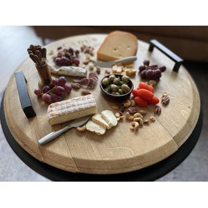 Borrelplank - Plank - Serveerplank - Wijnvat - Bourgondisch - Plateau