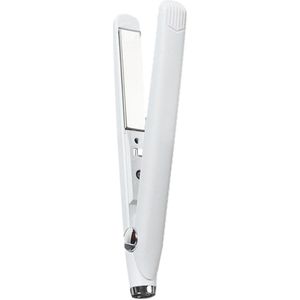 Mini Draadloze Krultang 2 in 1 Draagbare USB Stijltang Krultang - Wit
