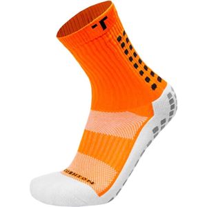 Trusox Mid-Calf Cushion Crew 3.0 Gripsokken - Oranje | Maat: 34,5-38,5