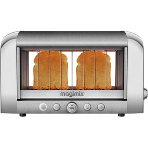 Magimix - Vision Toaster - Mat Chroom - Quartz techniek - 8 standen