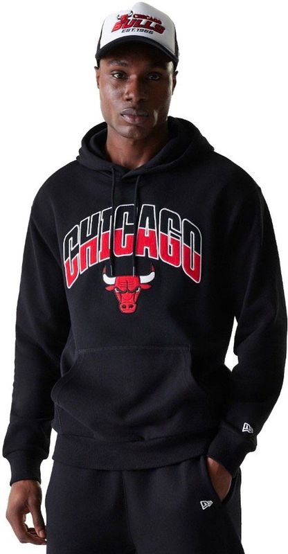 New Era - Chicago Bulls - Hoodie - Zwart