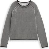 Tom Tailor Gebreide trui met ronde hals
