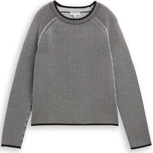 Tom Tailor Gebreide trui met ronde hals
